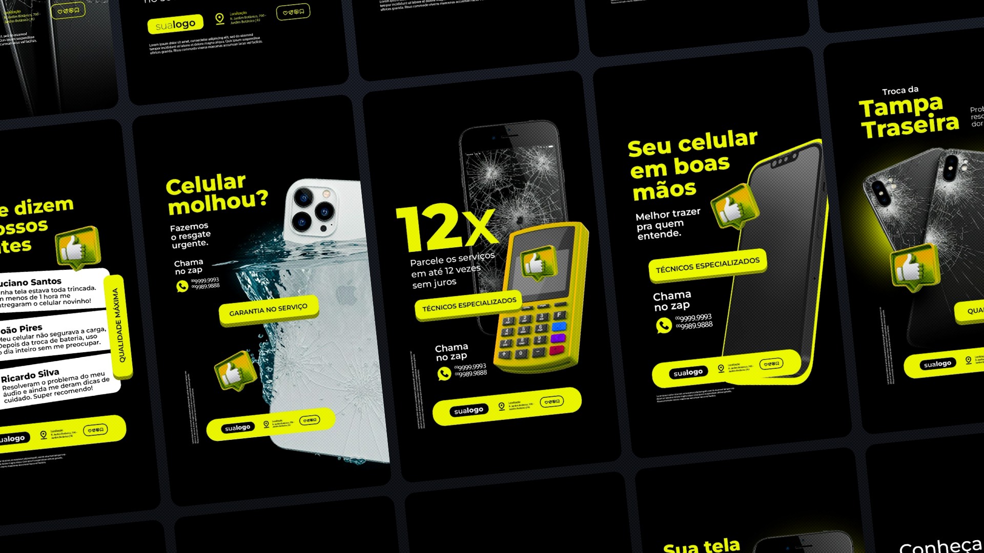 Vou criar um pacote com 10 artes para redes sociais