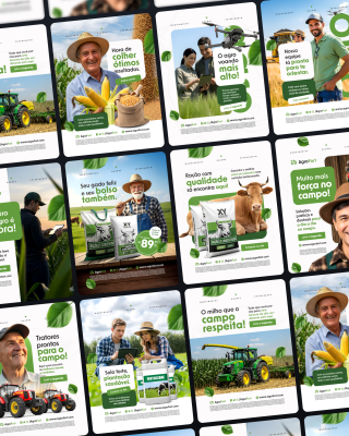 Social Media Agro — Coleção Completa